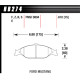 Brzdové desky HAWK performance Hawk Brake Pad HPS HB274F.610 | race-shop.cz