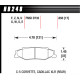 Brzdové desky HAWK performance Hawk Brake Pad DTC-30 (17 mm) HB248W.650 | race-shop.cz