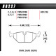 Brzdové desky HAWK performance HAWK HT-10 zadní brzdové destičky pro BMW Z3/318i/Z4/318is/M3/325i/325is/328i/750iL/318ti/323i/530i a další, HB227S.630 | race-shop.cz