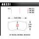Brzdové desky HAWK performance Hawk Brzdové desky ER-1 HB221D1.10 | race-shop.cz