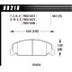 Brzdové desky HAWK performance Hawk Brzdové desky ER-1 HB218D.583 | race-shop.cz