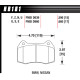 Brzdové desky HAWK performance Hawk Brake Pad HPS HB181F.660 | race-shop.cz