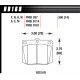 Brzdové desky HAWK performance Hawk Brake Pad Blue 9012 (14 mm) HB169E.560 | race-shop.cz