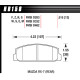 Brzdové desky HAWK performance Hawk Brake Pad DTC-30 (13 mm) HB158W.515 | race-shop.cz