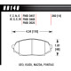 Brzdové desky HAWK performance Hawk Brzdové desky DTC-50 HB148V.560 | race-shop.cz