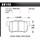 Brzdové desky HAWK performance Hawk Brake Pad Performance Ceramic HB145Z.570 | race-shop.cz