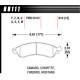 Brzdové desky HAWK performance Hawk Brake Pad HP Plus HB111N.610 | race-shop.cz