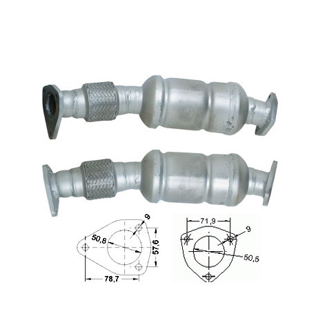 DPF a katalyzátory Magnaflow pro konkrétní model Magnaflow Katalyzátor na AUDI SKODA VOLKSWAGEN | race-shop.cz