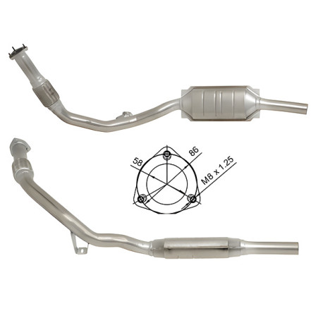 DPF a katalyzátory Magnaflow pro konkrétní model Magnaflow Katalyzátor na AUDI VOLKSWAGEN | race-shop.cz