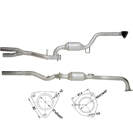 DPF a katalyzátory Magnaflow pro konkrétní model Magnaflow Katalyzátor na AUDI | race-shop.cz