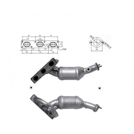 DPF a katalyzátory Magnaflow pro konkrétní model Magnaflow Katalyzátor na BMW | race-shop.cz