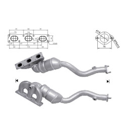 Magnaflow Katalyzátor na BMW