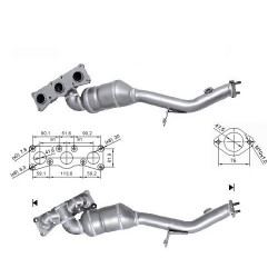Magnaflow Katalyzátor na BMW