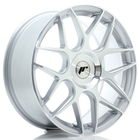 Hliníkové disky Japan Racing JR18 18x7,5 ET40 5x120 Silver Machined | race-shop.cz