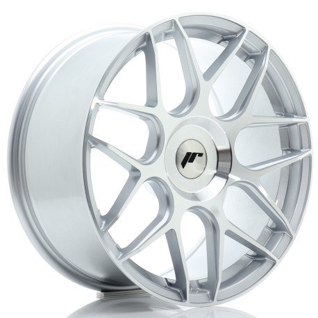 Hliníkové disky Japan Racing JR18 18x8,5 ET35 5x112 Silver Machined | race-shop.cz