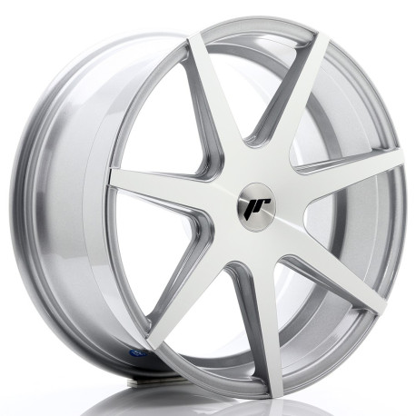 Hliníkové disky Japan Racing JR20 19x8,5 ET35 5x120 Silver Machined | race-shop.cz
