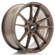 Hliníkové disky Japan Racing JR21 18x8 ET36 5x112 Matt Bronze | race-shop.cz