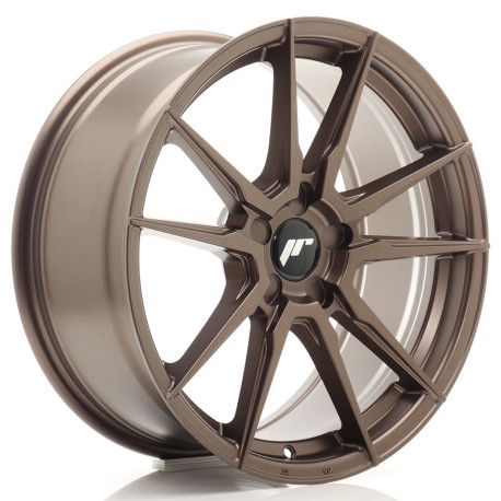 Hliníkové disky Japan Racing JR21 18x8 ET36 5x112 Matt Bronze | race-shop.cz