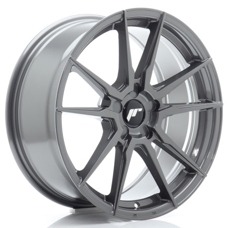 Hliníkové disky Japan Racing JR21 18x8,5 ET45 5x108 Hyper Gray | race-shop.cz
