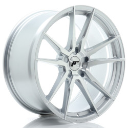 Japan Racing JR21 20x10 ET40 5x112 Silver Machined