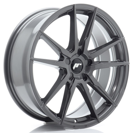 Hliníkové disky Japan Racing JR21 20x8,5 ET21 5x112 Hyper Gray | race-shop.cz