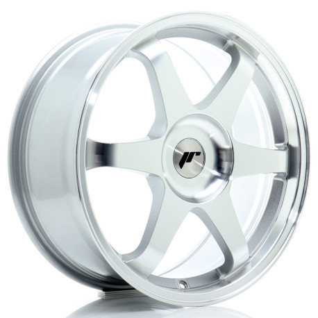 Hliníkové disky Japan Racing JR3 18x8 ET43 5x114,3 Silver Machined | race-shop.cz