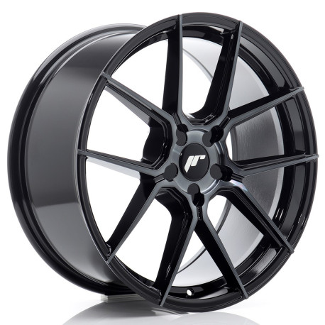 Hliníkové disky Japan Racing JR30 19x8,5 ET35 5x120 Black Machined | race-shop.cz