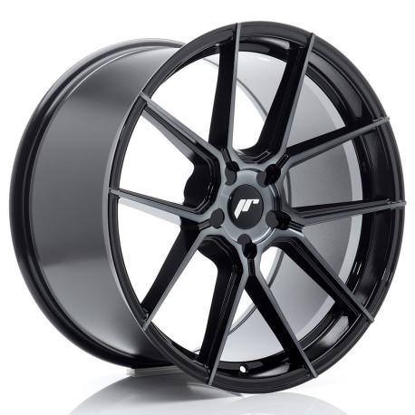 Hliníkové disky Japan Racing JR30 20x10 ET41 5x120 Black Machined | race-shop.cz