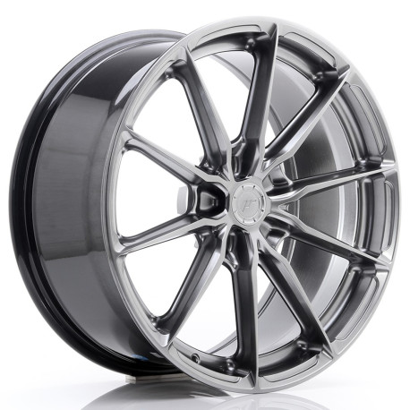 Hliníkové disky Japan Racing JR37 19x8,5 ET45 5x112 Hyper Black | race-shop.cz