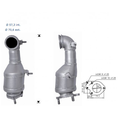DPF a katalyzátory Magnaflow pro konkrétní model Magnaflow Katalyzátor na CHEVROLET CHEVROLET | race-shop.cz
