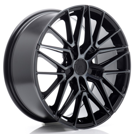 Hliníkové disky Japan Racing JR38 18x8 ET42 5x112 Black Machined | race-shop.cz