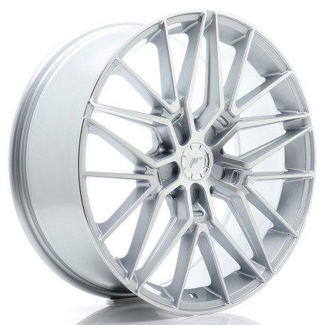 Hliníkové disky Japan Racing JR38 20x8,5 ET35 5x120 Silver Machined | race-shop.cz