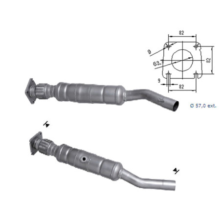 DPF a katalyzátory Magnaflow pro konkrétní model Magnaflow Katalyzátor na CHRYSLER | race-shop.cz