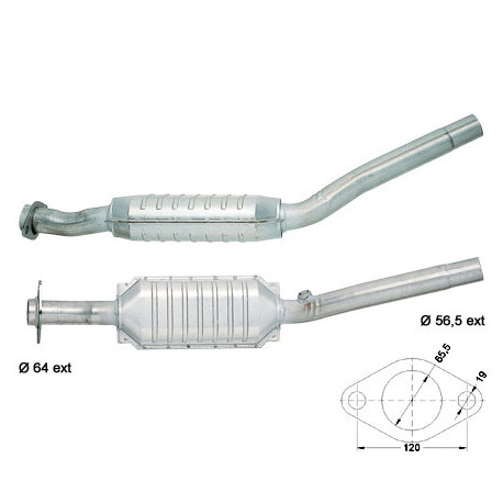 DPF a katalyzátory Magnaflow pro konkrétní model Magnaflow Katalyzátor na CHRYSLER | race-shop.cz