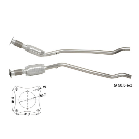 DPF a katalyzátory Magnaflow pro konkrétní model Magnaflow Katalyzátor na CHRYSLER | race-shop.cz