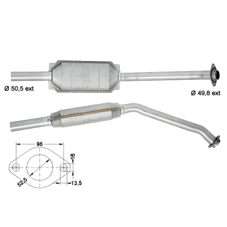 DPF a katalyzátory Magnaflow pro konkrétní model Magnaflow Katalyzátor na CHRYSLER | race-shop.cz