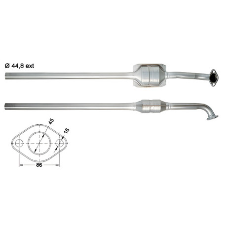 DPF a katalyzátory Magnaflow pro konkrétní model Magnaflow Katalyzátor na CITROËN | race-shop.cz