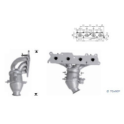 Magnaflow Katalyzátor na CITROËN PEUGEOT