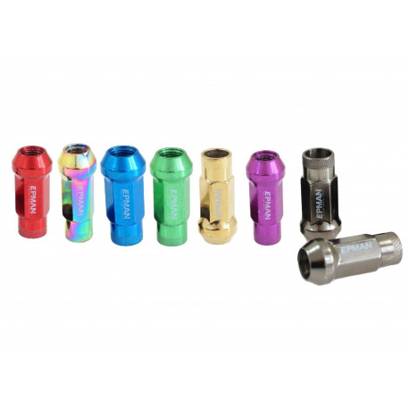 Bazar Sada 20ks matic EPMAN M12x1.5 / M12x1.25 různé barvy POŠKOZENÉ | race-shop.cz