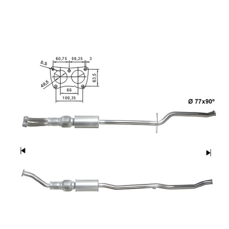 DPF a katalyzátory Magnaflow pro konkrétní model Magnaflow Katalyzátor na CITROËN | race-shop.cz