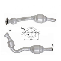 Magnaflow Katalyzátor na CITROËN FIAT LANCIA PEUGEOT