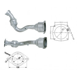 Magnaflow Katalyzátor na CITROËN FIAT LANCIA PEUGEOT