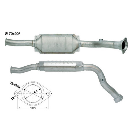 DPF a katalyzátory Magnaflow pro konkrétní model Magnaflow Katalyzátor na CITROËN FIAT PEUGEOT | race-shop.cz