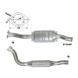 Magnaflow Katalyzátor na CITROËN FIAT LANCIA PEUGEOT