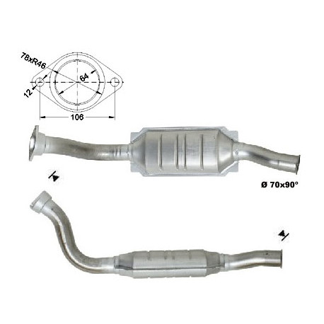 DPF a katalyzátory Magnaflow pro konkrétní model Magnaflow Katalyzátor na CITROËN FIAT LANCIA PEUGEOT | race-shop.cz