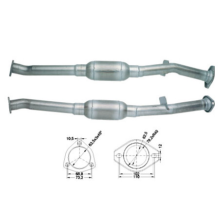 DPF a katalyzátory Magnaflow pro konkrétní model Magnaflow Katalyzátor na CITROËN FIAT PEUGEOT | race-shop.cz