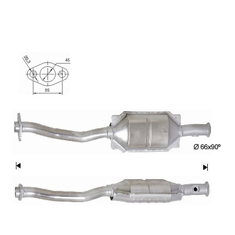 DPF a katalyzátory Magnaflow pro konkrétní model Magnaflow Katalyzátor na CITROËN PEUGEOT | race-shop.cz