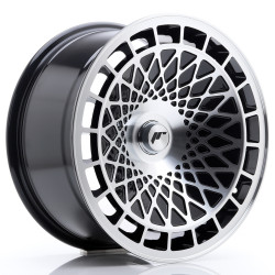 Japan Racing JR14 15x8 ET15-25 BLANK Gloss Black Machined Face