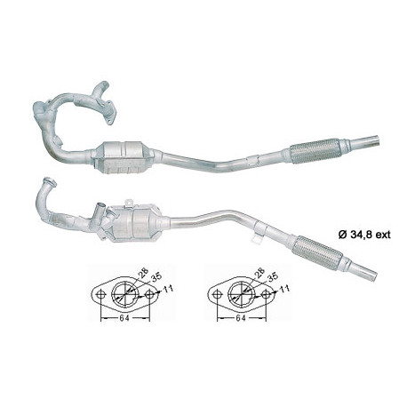 DPF a katalyzátory Magnaflow pro konkrétní model Magnaflow Katalyzátor na FIAT | race-shop.cz