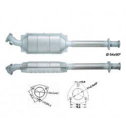 Magnaflow Katalyzátor na FIAT LANCIA